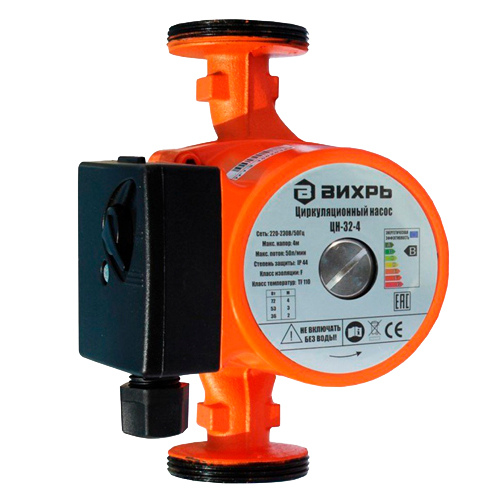 НАСОСЫ ЦИРКУЛЯЦИОННЫЕ \"ВИХРЬ\" - Оптовая база О'РЭХТ